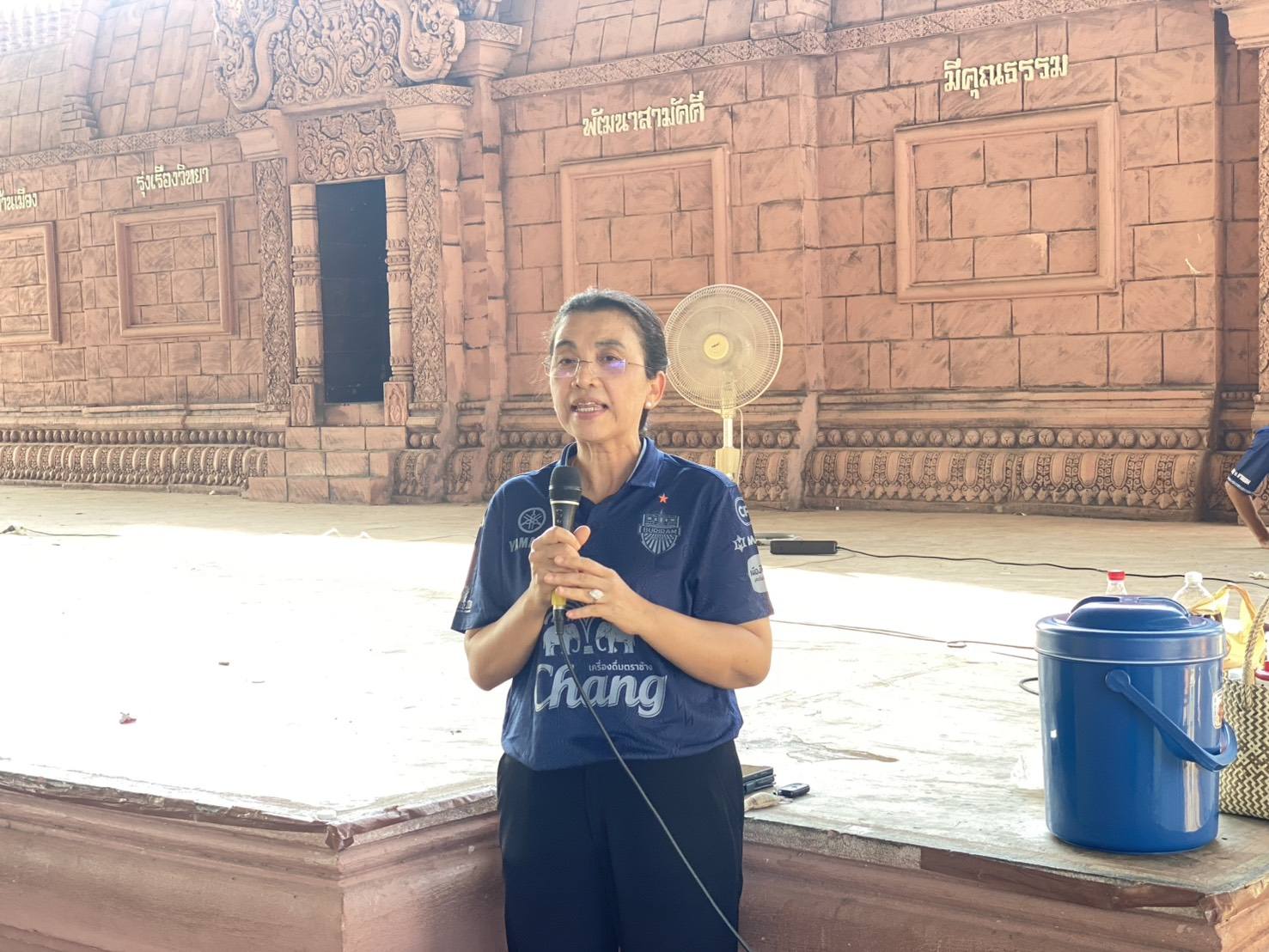 พช.บุรีรัมย์ - CDD Prakonchai : GROWTH TEAM PRAKONCHAI Plus  พช.ประโคนชัย พร้อมทำพลัส– "ซ้อมรำในพิธีบวงสรวงปราสาทเมืองต่ำ ประจำปี 2569 "