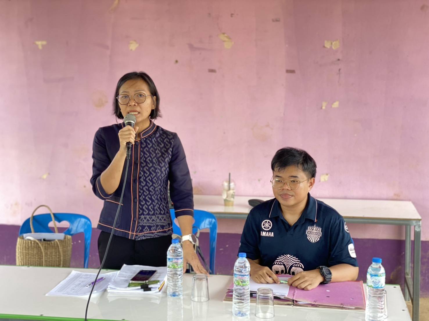 พช.บุรีรัมย์ - CDD Prakonchai : GROWTH TEAM PRAKONCHAI Plus  พช.ประโคนชัย พร้อมทำพลัส– "ติดตามการดำเนินโครงการแก้ไขปัญหาความยากจน (กข.คจ.) หมู่ที่ 1 ตำบลโคกตูม”  ณ หมู่ที่ 1 ตำบลโคกตูม