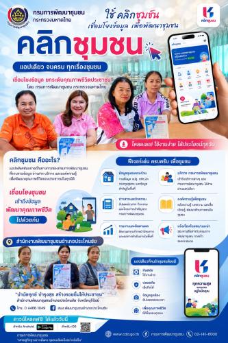 พช.บุรีรัมย์ - CDD Prakonchai : GROWTH TEAM PRAKONCHAI Plus  พช.ประโคนชัยพร้อมทำ! - "ประชาสัมพันธ์คลิ๊กชุมชน"  ณ อำเภอประโคนชัย